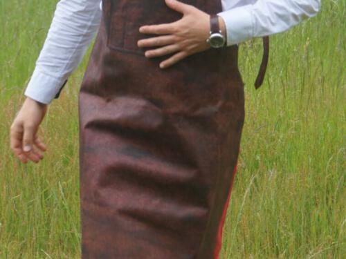 Skórzany fartuch